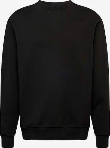 ABOUT YOU x Kevin Trapp Sweatshirt 'Lewis' in Zwart: voorkant