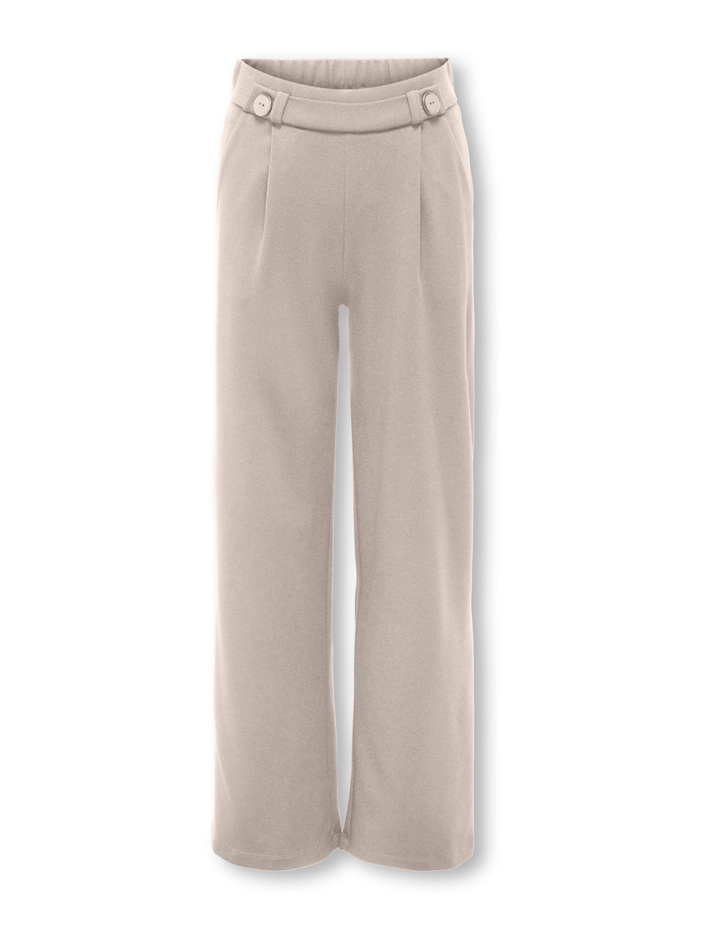 ONLY GIRLS Loosefit Hose 'KOGGEGGO' in Grau: Vorderseite