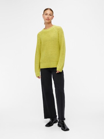 OBJECT - Pullover 'JAMALIA' em verde