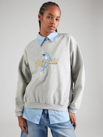 Kaotiko Sweatshirt 'FLIPPER' i grå: forside