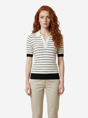 Pullover 'ECS CHIUSA TA6215 MS55N' di Liu Jo in bianco: frontale