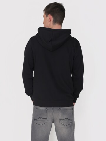 TOP GUN Sweatshirt in Schwarz