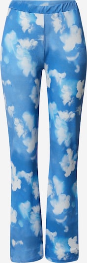 Nasty Gal Trousers in Blue / Sky blue / White, Item view