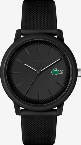 LACOSTE Analoog horloge in Zwart: voorkant