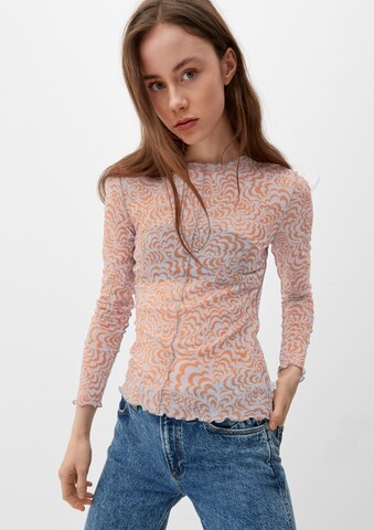 QS Shirt in Pink: Vorderseite