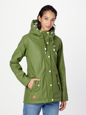 Ragwear Between-Season Jacket 'MARGGE' in Green: front