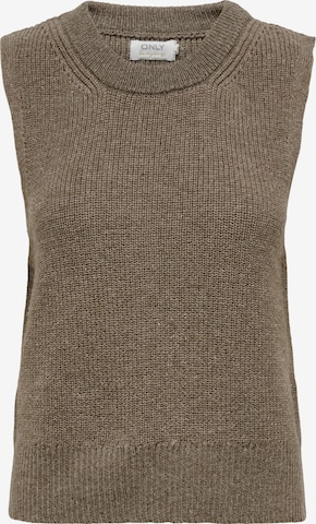 ONLY Sweater 'Paris' in Brown: front