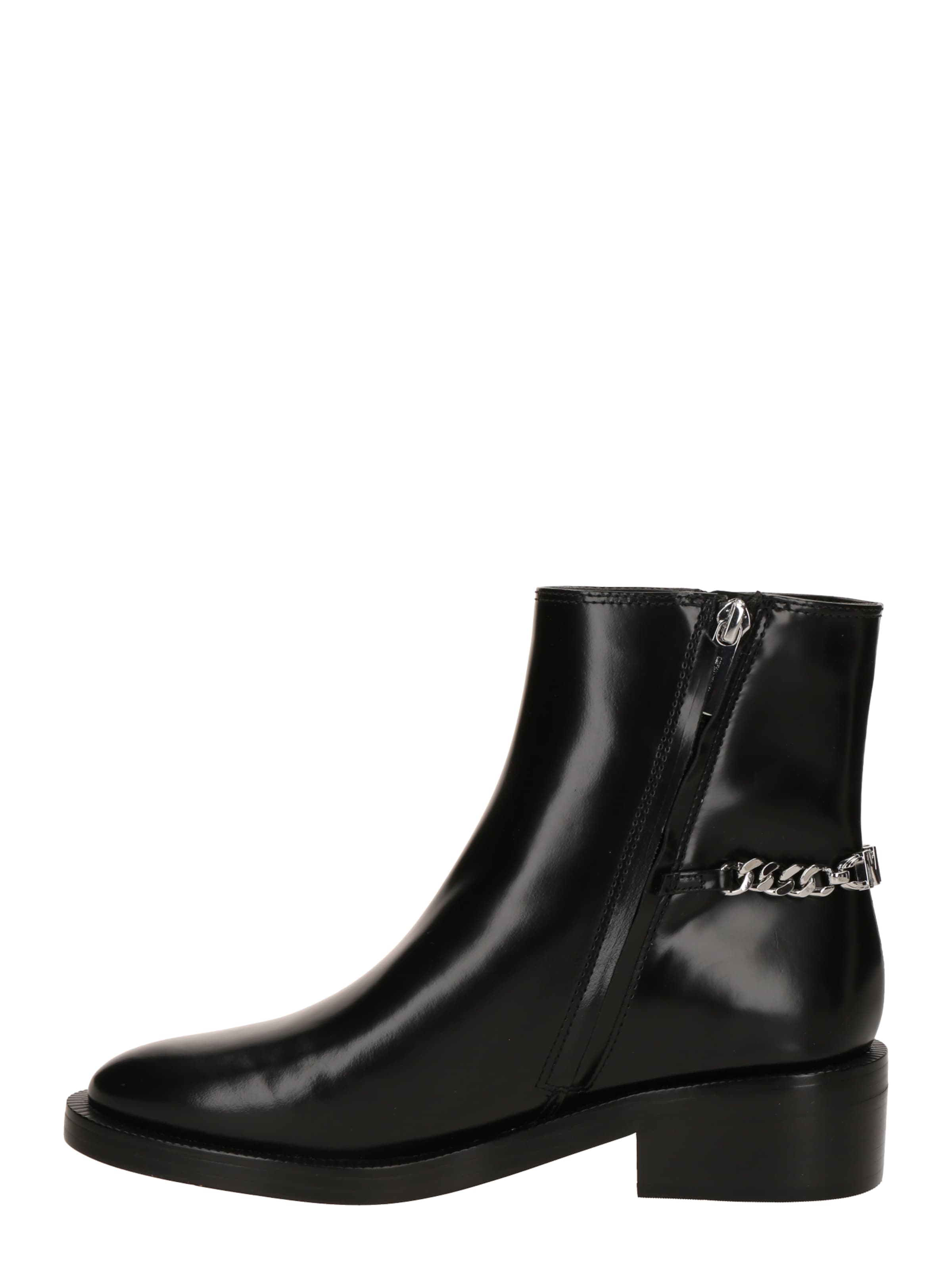 MICHAEL Michael Kors Enkellaarsjes 'CARLISLE' in Zwart