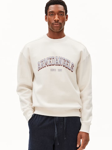 ARMEDANGELS Sweatshirt in Beige: voorkant