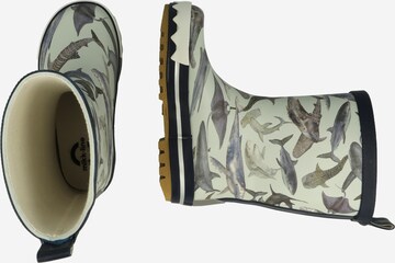 mikk-line Rubber Boots '3D Shark' in Grey