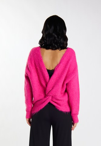 Pullover 'Caspio' di faina in rosa