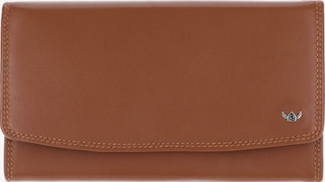 Porte-monnaies 'Polo' GOLDEN HEAD en marron : devant
