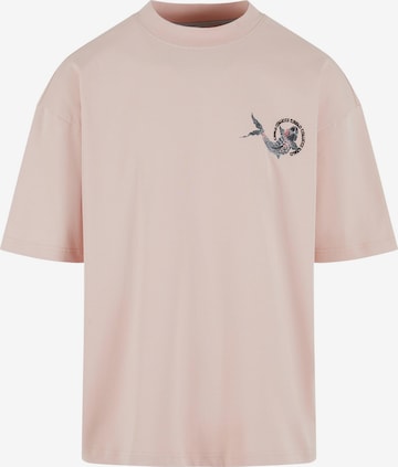 T-Shirt 'Dorio' Carlo Colucci en rose : devant