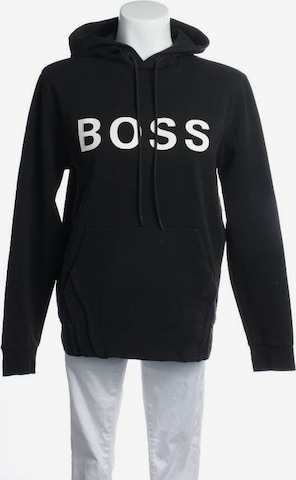BOSS Sweatshirt & Zip-Up Hoodie in S in Black: front