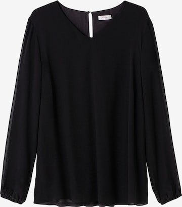 SHEEGO Tunic in Black: front