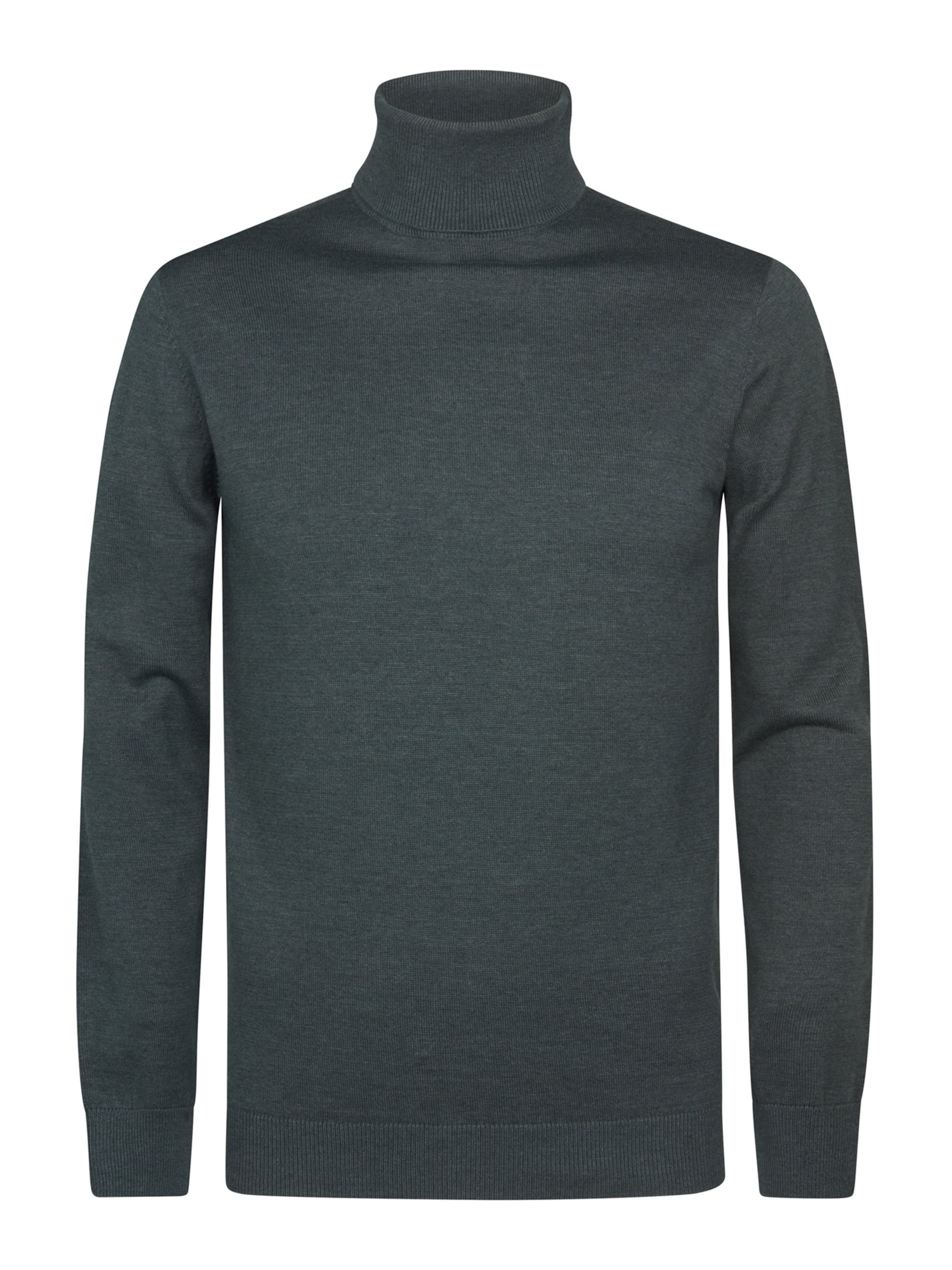 Petrol Industries Sweater in Green: front