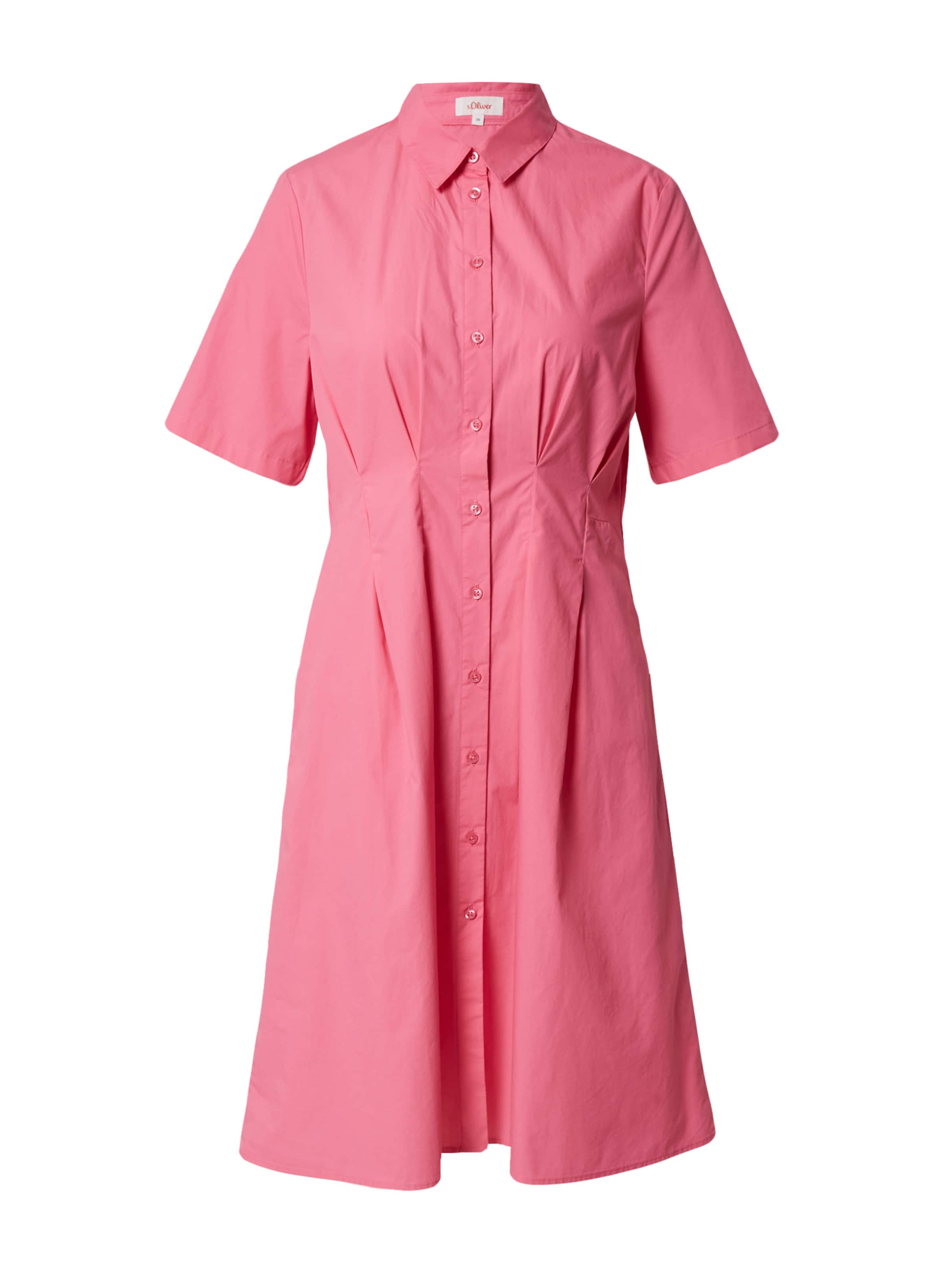 s.Oliver Blusenkleid in Pink: Vorderseite
