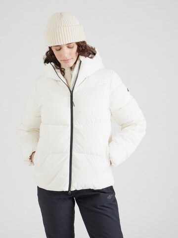 4F Sportjacke in Weiß: Vorderseite