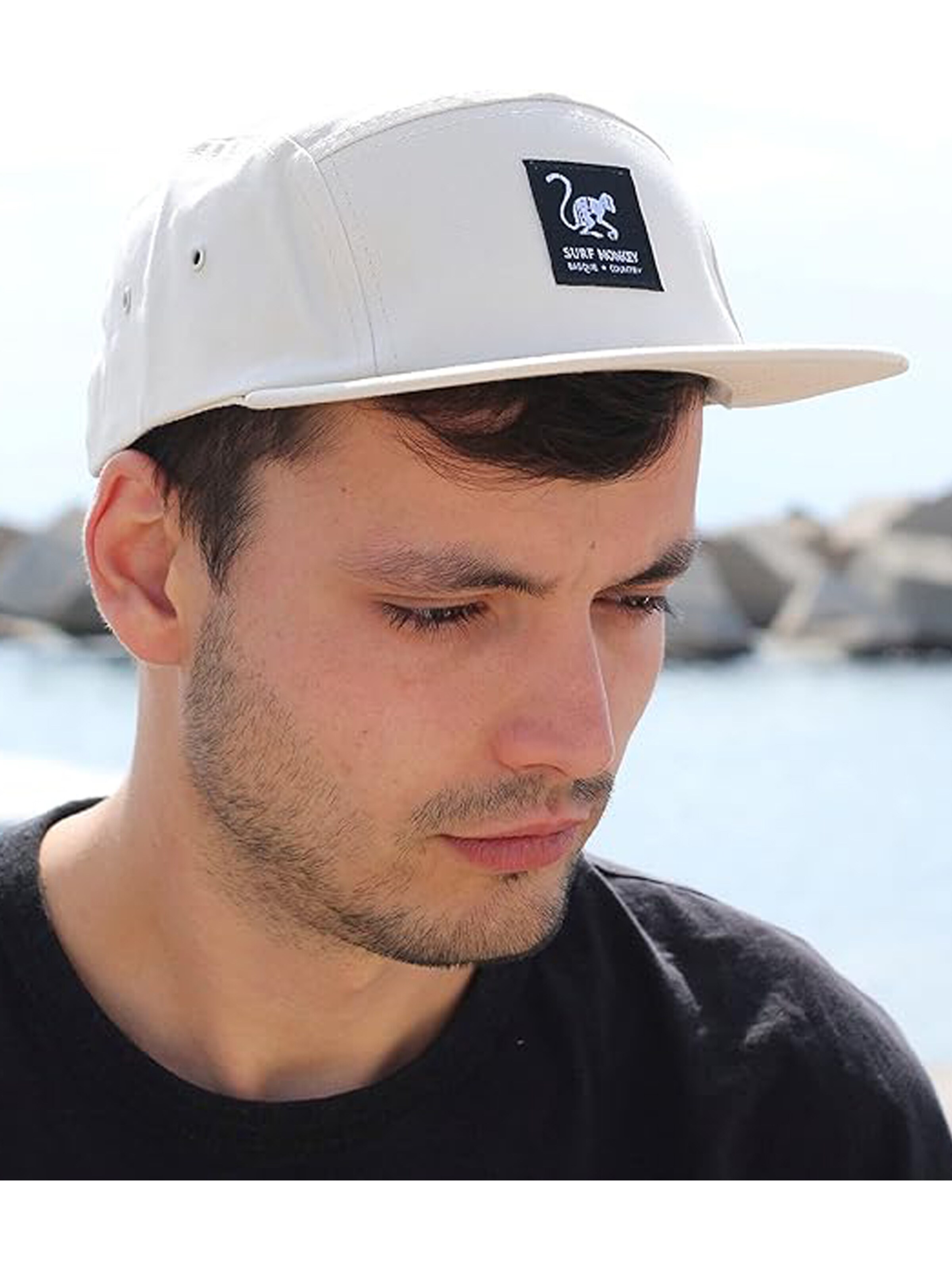 Surf Monkey - Gorra deportiva en beige