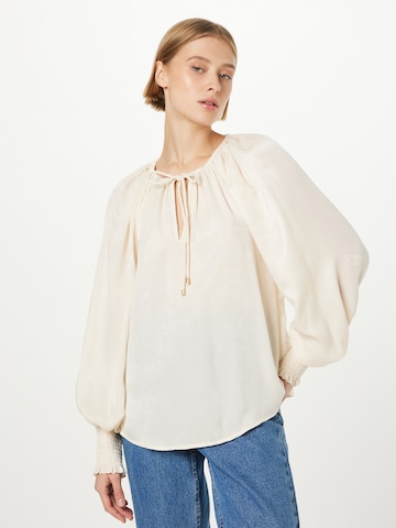 River Island Blouse in Beige: front