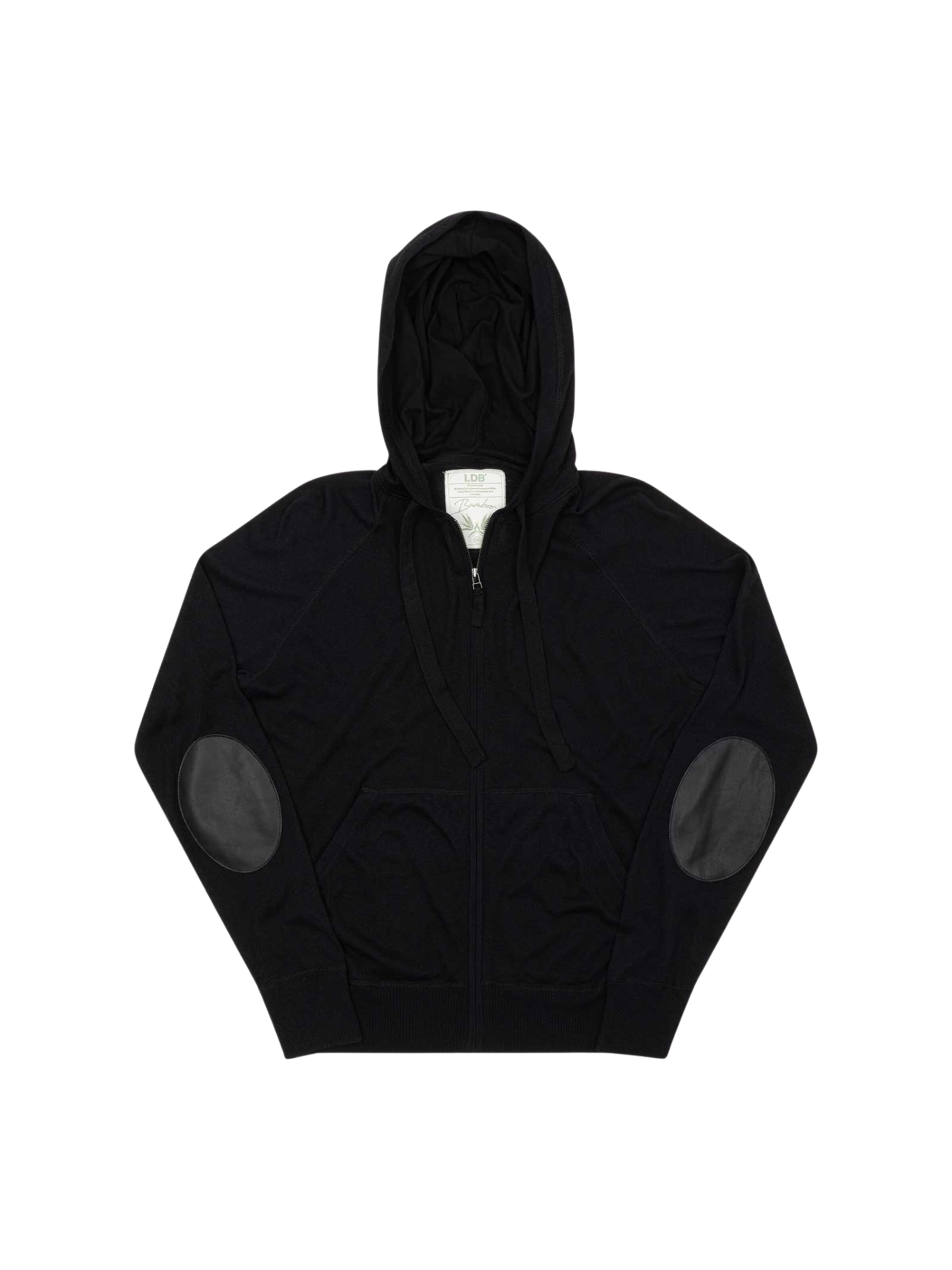 Sweat-shirt LDB en noir : devant