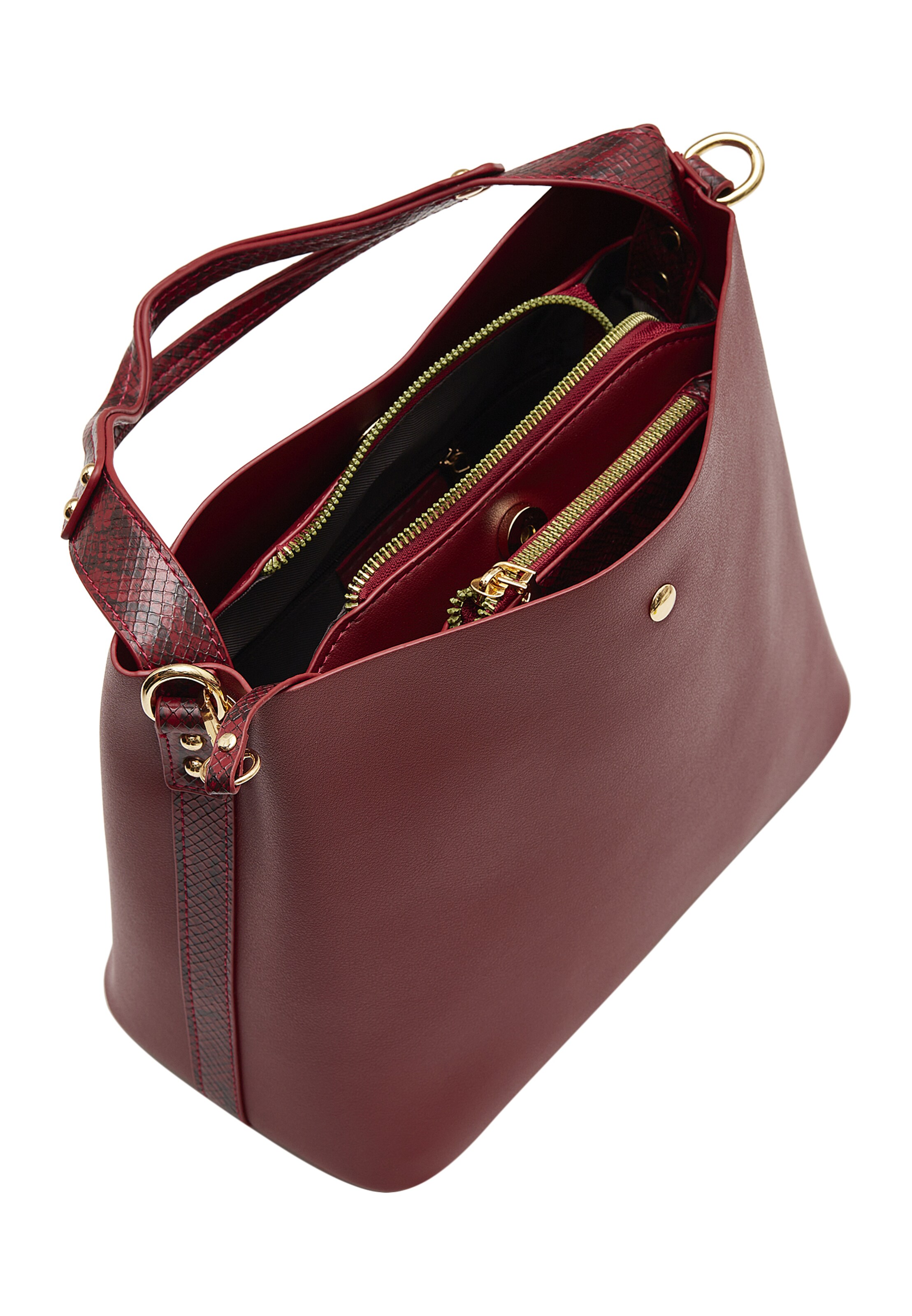 Usha Handtas in Rood