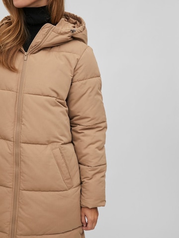 VILA Winter Coat in Brown