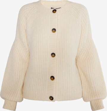 Cardigan DreiMaster Vintage en beige : devant