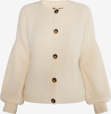 DreiMaster Vintage Knit cardigan in Beige: front