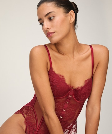 Hunkemöller Corsage 'Cecilia' in Red