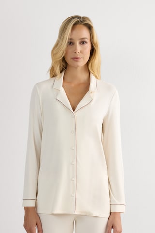INTIMISSIMI Pajama Shirt in Beige: front
