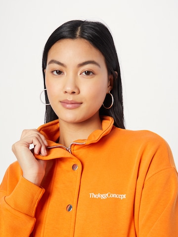 The Jogg Concept - Sweatshirt 'SAFINE' em laranja