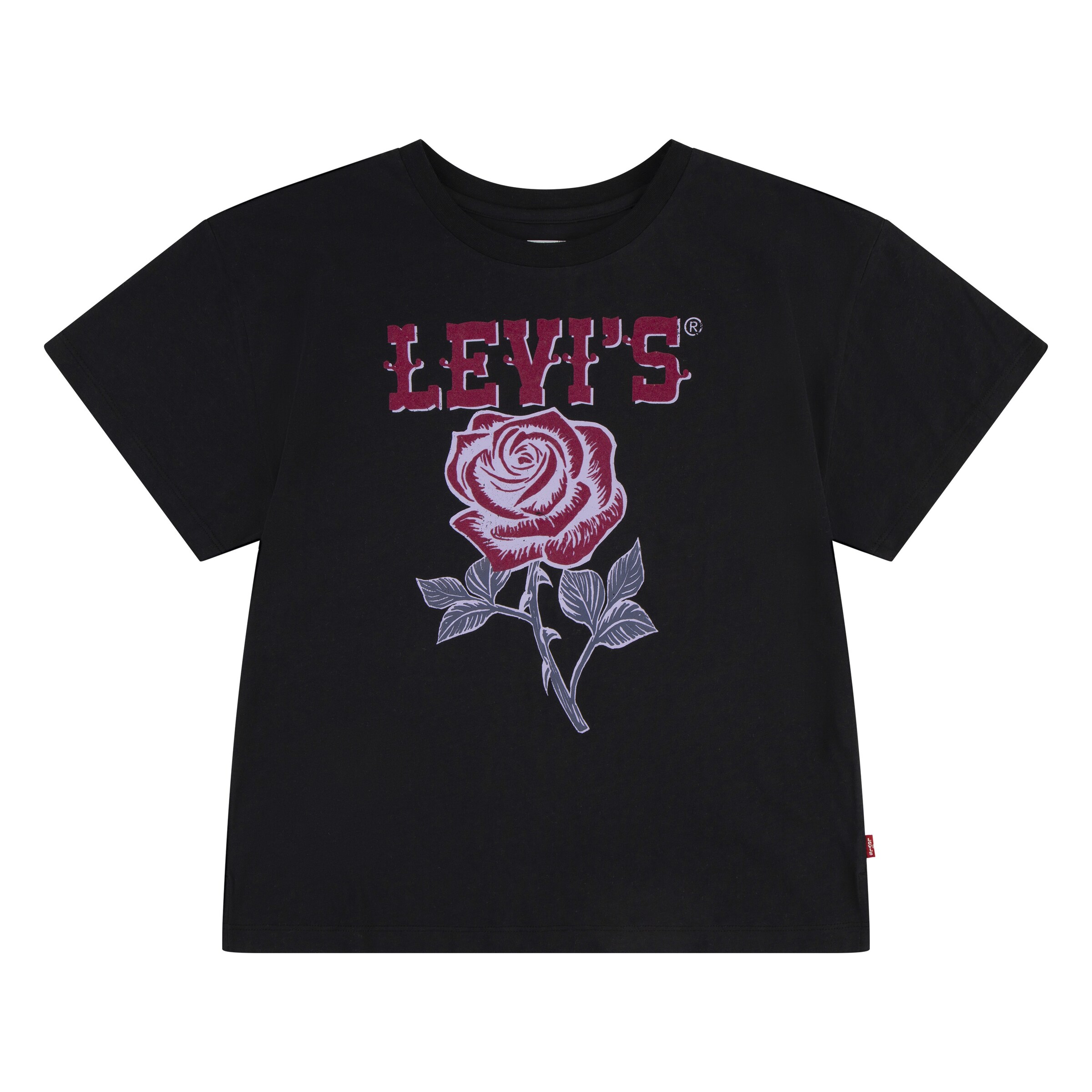 Levi's Kids Shirt in Black: front