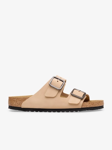 BIRKENSTOCK Pantolette 'Arizona' in Beige