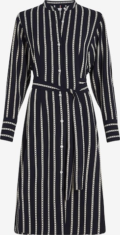 TOMMY HILFIGER Shirt Dress in Blue: front