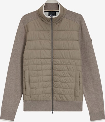 BOSS Between-Season Jacket ' Facente' in Brown: front