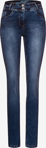 CECIL Slimfit Jeans in Blau: predná strana