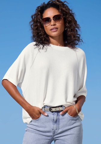 VIVANCE Μπλουζάκι σε λευκό: μπροστά