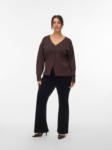 Vero Moda Curve Flared Trousers in Black