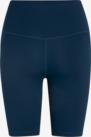 Girlfriend Collective Skinny Sporthose in Blau