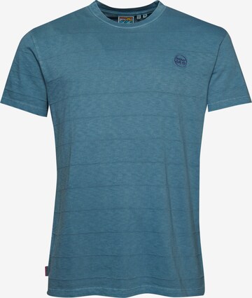 Superdry T-Shirt in Blau: predná strana