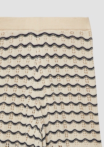 s.Oliver Wide leg Broek in Beige