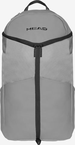 HEAD Sports Backpack in Grey: front