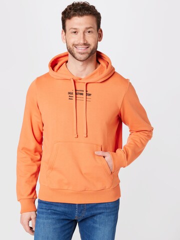 DIESEL Sweatshirt in Orange: front