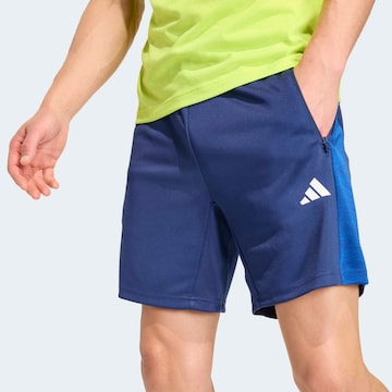 ADIDAS PERFORMANCE Regular Workout Pants in Blue