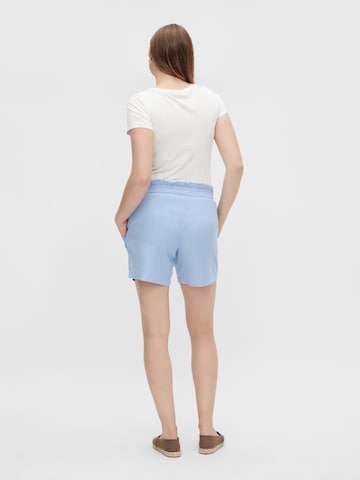 MAMALICIOUS Regular Shorts 'Newbethune' in Blau