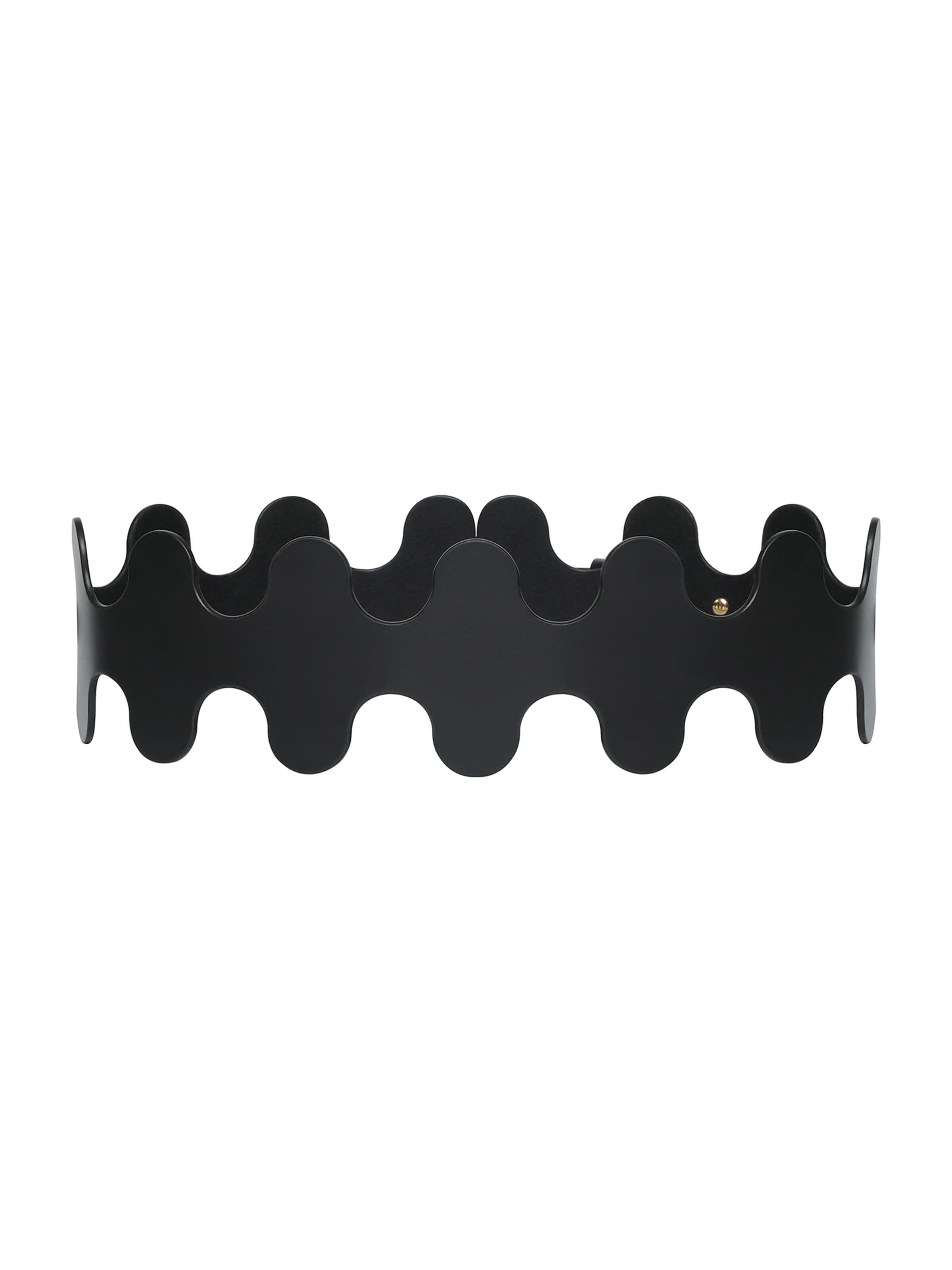 Haute Cuir Belt 'Vetra Belt' in Black: front