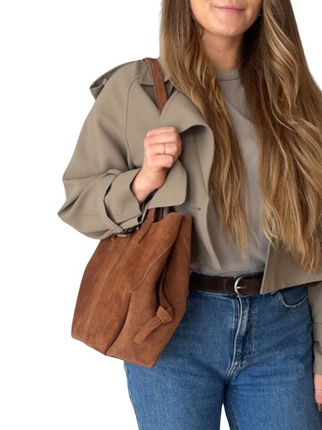 lePelou Shoulder Bag 'TESSA' in Brown