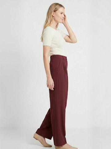 Regular Pantalon ' Sally ' Opal Studio en rouge
