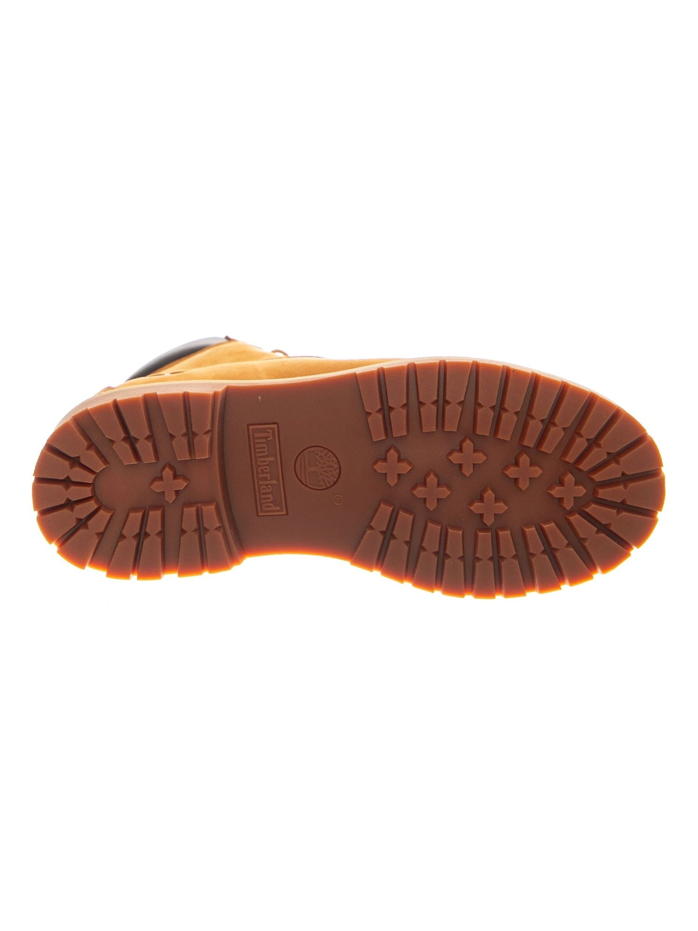 TIMBERLAND Snørestøvler 'Premium 6 In Boot Wheat Nubuck' i brun